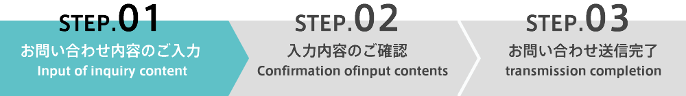 現在STEP01です、STEPは01〜03まであります。