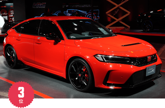 3位 / CIVIC TYPE R RACING BLACK Package Honda/無限