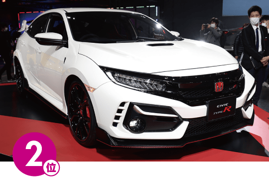 2位 / Honda / 無限 CIVIC TYPE R