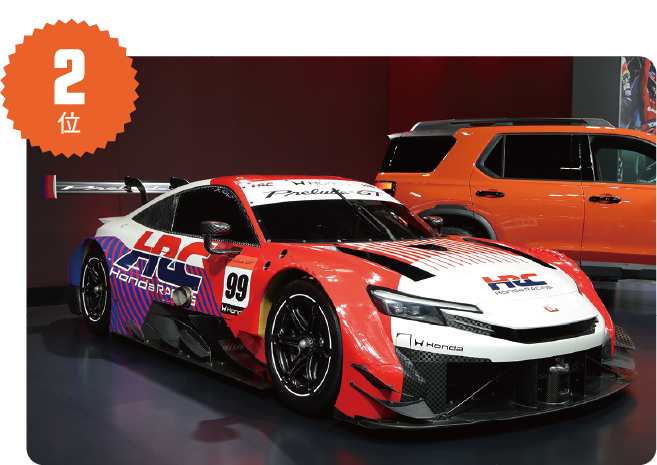 2位 / Honda HRC PRELUDE-GT Honda／無限